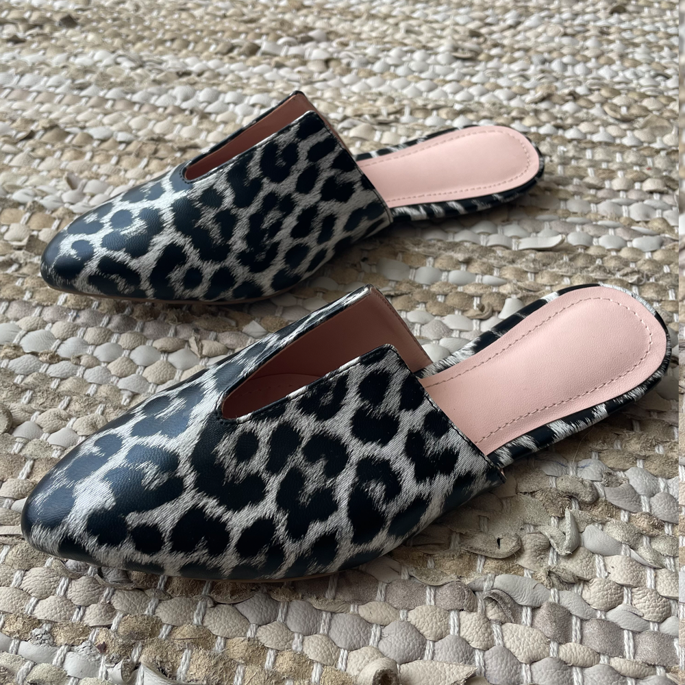 Mules Animal Print